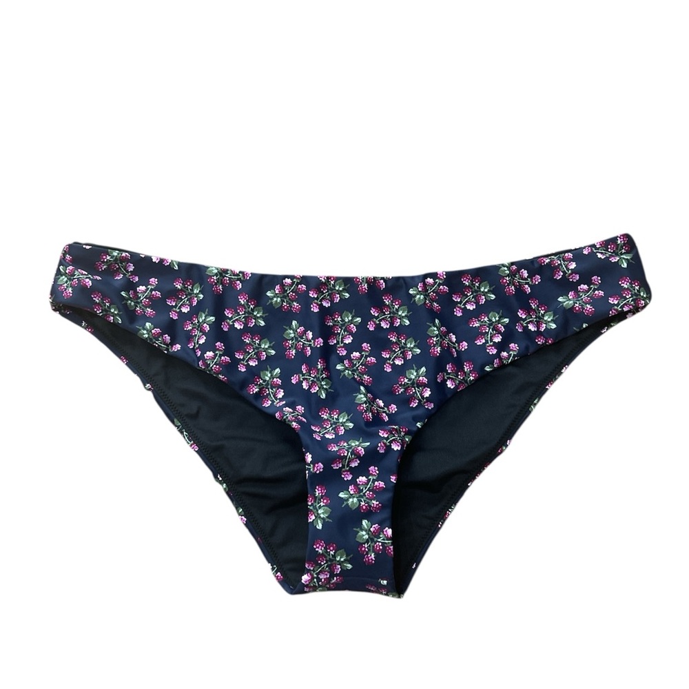 NWT J.Crew Hipster bikini bottom Navy twilight berry Size XXL